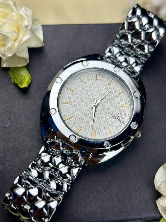Classic CACIREL Silver Wrist Watch