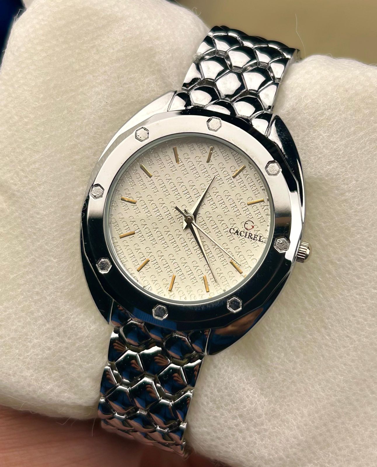 Classic CACIREL Silver Wrist Watch